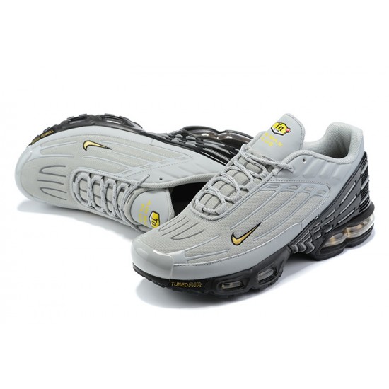 Herre Air Max Plus 3 Grå Svart DQ1105-001 Joggesko