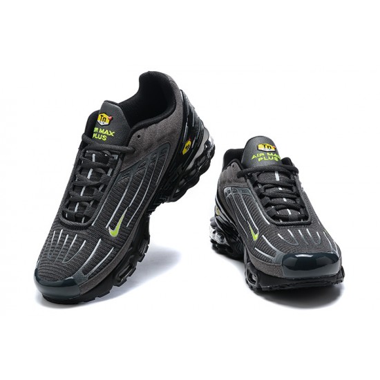 Herre Air Max Plus 3 Grå Svart FQ2387-001 Joggesko