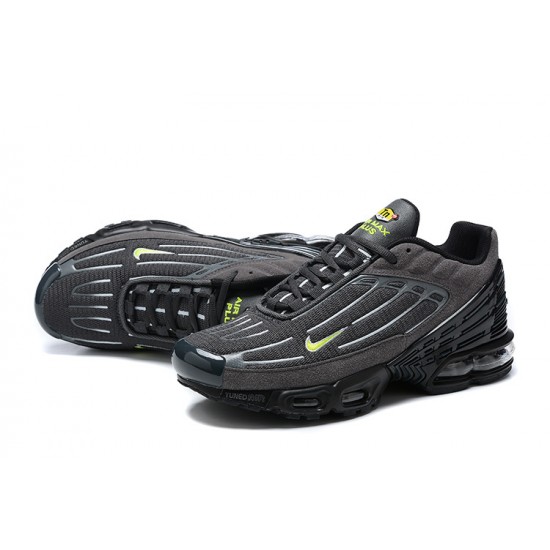 Herre Air Max Plus 3 Grå Svart FQ2387-001 Joggesko