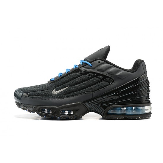 Herre Air Max Plus 3 Grå Blå DH3984-001 Joggesko