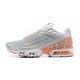 Herre Air Max Plus 3 Grå Oransje and Sølv Joggesko