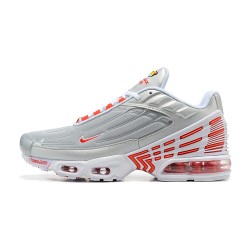 Herre Air Max Plus 3 Grå Sølv and Red  CK5178-072 Joggesko