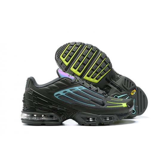 Herre Air Max Plus 3 Grå Gul Joggesko