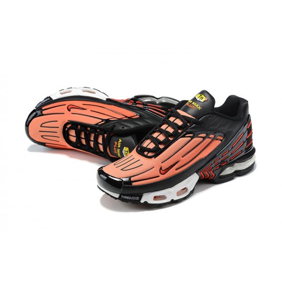 Herre Air Max Plus 3 Oransje Svart CD7005-001 Joggesko