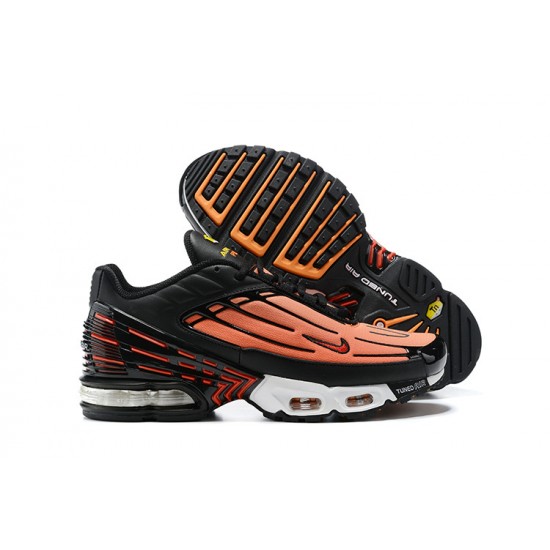 Herre Air Max Plus 3 Oransje Svart CD7005-001 Joggesko