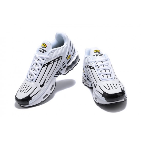 Herre Air Max Plus 3 Hvit Svart CK6716-100 Joggesko