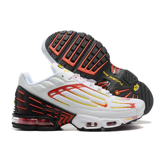 Herre Air Max Plus 3 Hvit Red DX9263-100 Joggesko