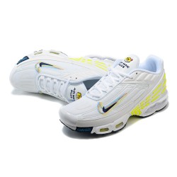 Herre Air Max Plus 3 Hvit Gul DV6823-100 Joggesko