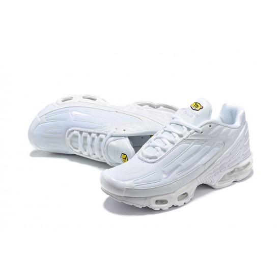 Dame/Herre Air Max Plus 3 Hvit CD6871-100 Joggesko