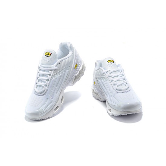 Dame/Herre Air Max Plus 3 Hvit CD6871-100 Joggesko