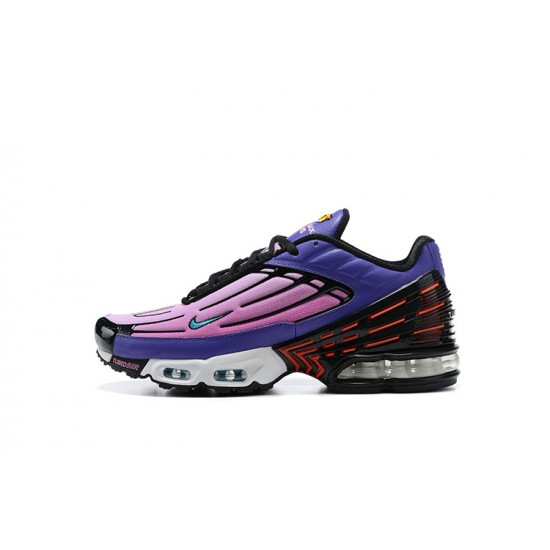 Dame Air Max Plus 3Lilla Svart CD7005-005 Joggesko