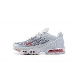 Dame/Herre Air Max Plus 3 Hvit Grå DH4107-100 Joggesko