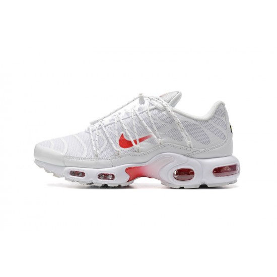 Herre Air Max Plus Utility Hvit Red FN3488-100 Joggesko