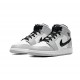 Nike Jordan 1 Mid Light Smoke Gray Gray 554724 092 Menn Dame