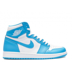 Nike Jordan 1 High UNC' Blue blå 555088 117 Menn Dame