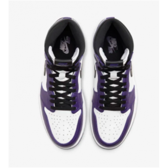 Nike Jordan 1 High Court Purple 555088 500 Menn Dame