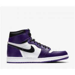 Nike Jordan 1 High Court Purple 555088 500 Menn Dame