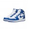 Nike Jordan 1 High OG BG WHITE hvit 575441 127 Menn Dame