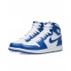 Nike Jordan 1 High OG BG WHITE hvit 575441 127 Menn Dame