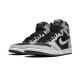 Nike Jordan 1 High Black Smoke Grey BLACK svart 555088 035 Menn Dame