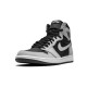 Nike Jordan 1 High Black Smoke Grey BLACK svart 555088 035 Menn Dame