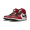 Nike Jordan 1 Mid Chicago Black Toe BLACK svart 554724 069 Menn Dame