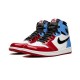 Nike Jordan 1 High Fearless Blue Red blå rød CK5666-100 Menn Dame