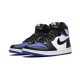 Nike Jordan 1 High OG “Royal Toe BLACK svart 555088 041 Menn Dame