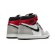 Nike Jordan 1 High Light Smoke Grey WHITE hvit 555088 126 Menn Dame