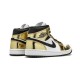 Nike Jordan 1 Mid Metallic Gold gull DC1419 700 Menn Dame