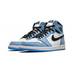 Nike Jordan 1 High University Blue blå 555088-134 Menn Dame