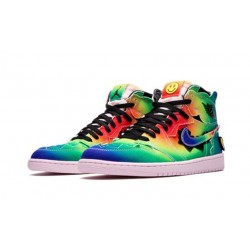 Nike Jordan 1 High OG J Balvin Multi Color DC3481 900 Menn Dame