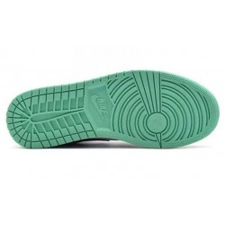 Nike Jordan 1 Low Emerald Rise Green grønn 553558-117 Menn Dame