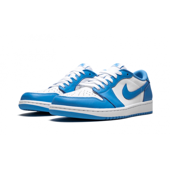 Nike Jordan 1 Low UNC UNIVERSITY BLUE blå AO9944 441 Menn Dame