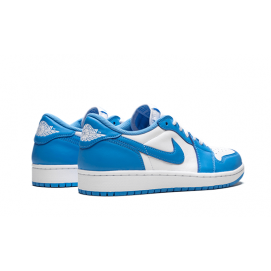 Nike Jordan 1 Low UNC UNIVERSITY BLUE blå AO9944 441 Menn Dame