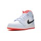 Nike Jordan 1 Mid Half Blue HALF BLUE blå 555112 400 Menn Dame