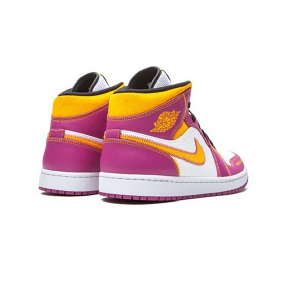 Nike Jordan 1 Mid Dia de los Muertos WHITE hvit DC0350 100 Menn Dame