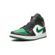 Nike Jordan 1 Mid Incredible Hulk BLACK svart 554724 067 Menn Dame