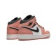 Nike Jordan 1 Mid Pink Quartz rosa Quartz 555112 603 Menn Dame