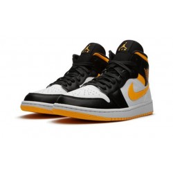 Nike Jordan 1 Mid SE “Laser Orange hvit CV5276 107 Menn Dame