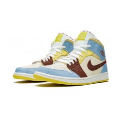 Nike Jordan 1 Mid SE Fearless MULTI Multi CU2803 200 Menn Dame