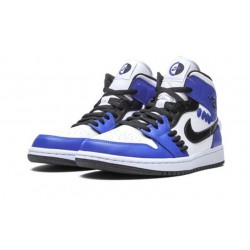 Nike Jordan 1 Mid SE Game Royal Royal CV0152 401 Menn Dame