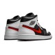 Nike Jordan 1 Mid Chile Red Black svart 554724 075 Menn Dame