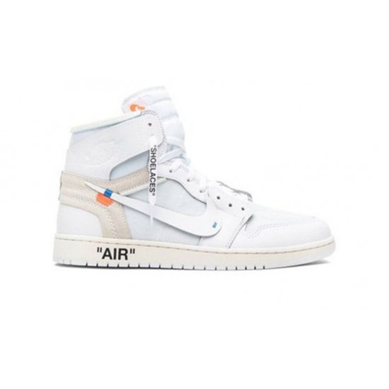 Nike Jordan 1 High OG WHITE hvit AQ0818 100 Menn Dame