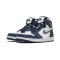 Nike Jordan 1 High night Navy WHITE hvit DC1788 100 Menn Dame