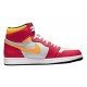 Nike Jordan 1 High Light Fusion Red rød 555088 603 Menn Dame