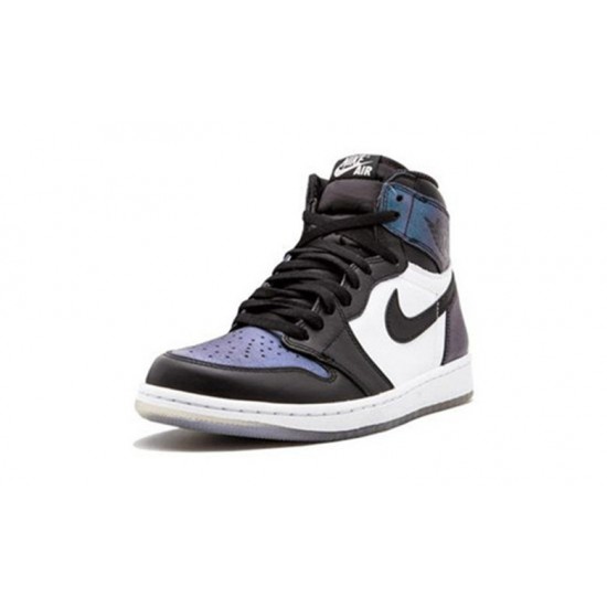 Nike Jordan 1 High All Star Chameleon BLACK svart 907958 015 Menn Dame