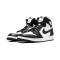 Nike Jordan 1 High Black White BLACK svart 555088 010 Menn Dame