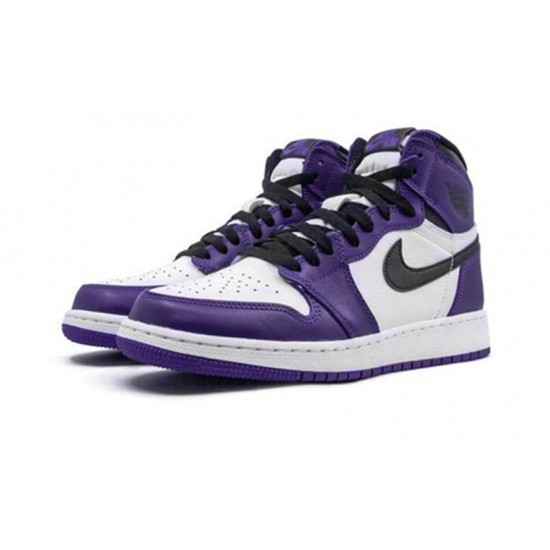 Nike Jordan 1 High OG GS “Court Purple Purple 575441 500 Menn Dame