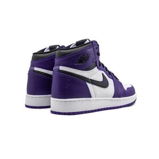 Nike Jordan 1 High OG GS “Court Purple Purple 575441 500 Menn Dame